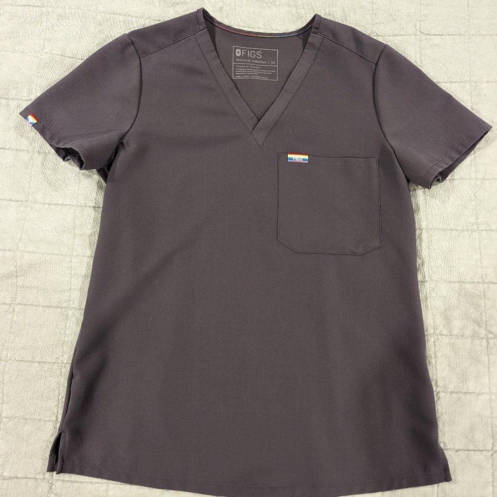 Figs Technical Collection Catarina Scrub Top Special Pride Edition XS